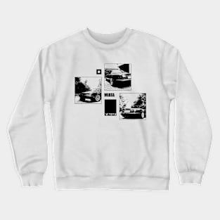 Mazda Miata MX-5 Black 'N White Archive Crewneck Sweatshirt